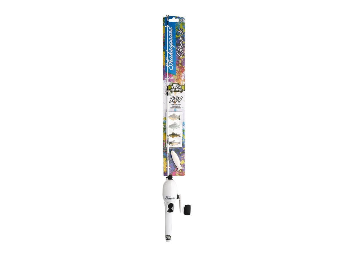 Shakespeare Kids Customize It Advanced Kit 3.1/1 5 2ft. 6in. Rod Length Medium Power 1 Piece Rod CUSTOMKIT-A
