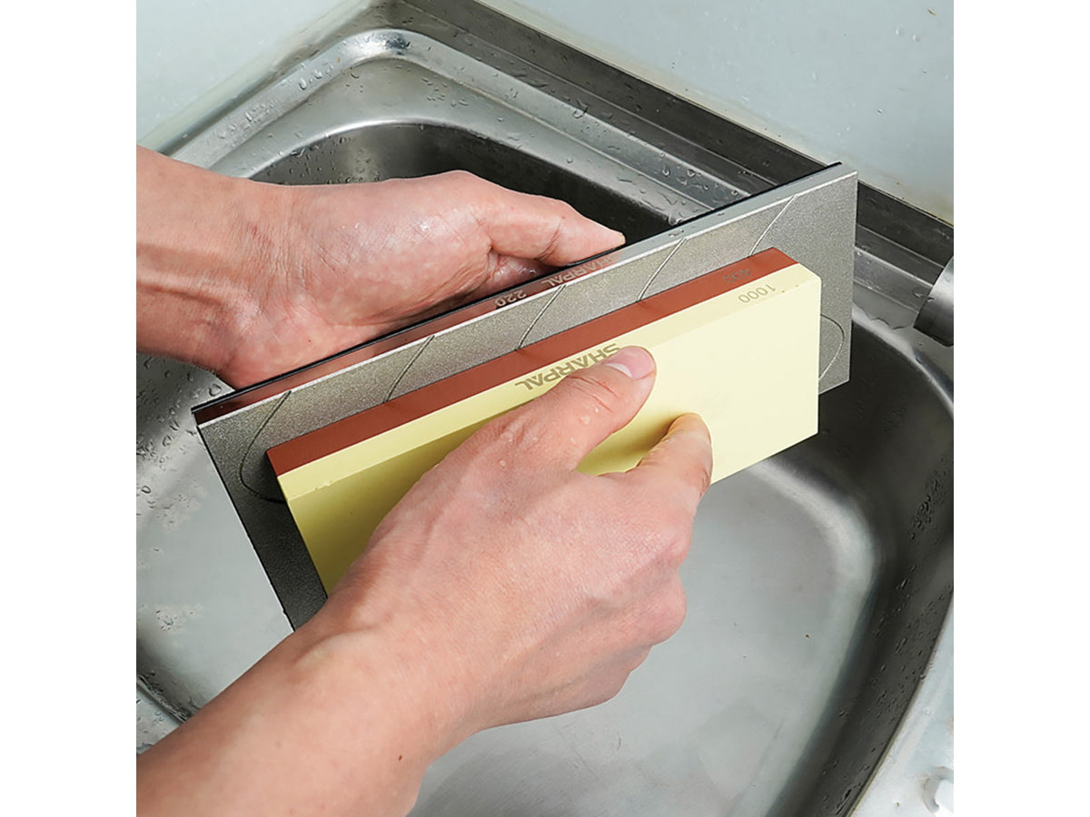 Sharpal Diamond Lapping Plate 10in x 4in Monocrystalline Diamond Surface 220 Grit 145H
