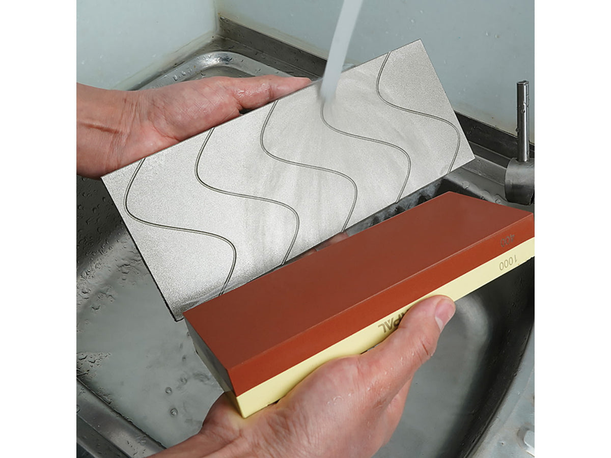 Sharpal Diamond Lapping Plate 10in x 4in Monocrystalline Diamond Surface 220 Grit 145H
