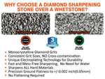 Sharpal Dual-Grit Diamond Stone SHP169H