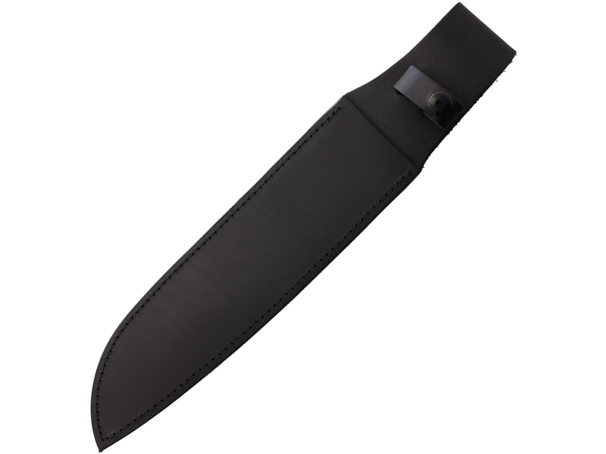 Sheath Bowie Black Leather Sheath Leather Black SH1249 BLACK