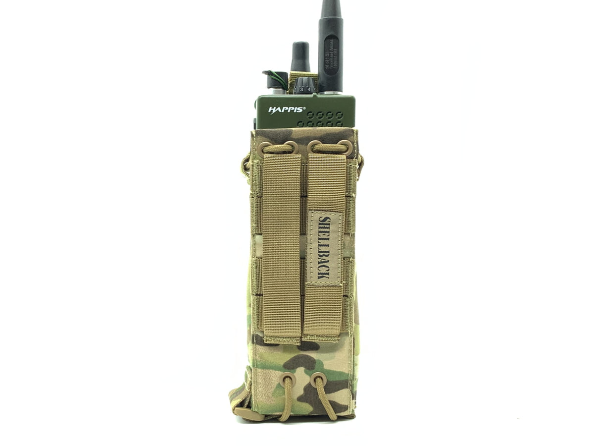 Shellback Tactical Adjustable MBITR Radio Pouch Molle compatible