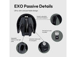 Shellshock Protection EXO Passive Protective Ear Muffs 23 dB Pair of 1 Black EAR-EXO-PASSIVE