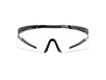 Shellshock Protection Eyes & Ears Combo Protective Ear Muffs 23dB Black EYE-EAR-COMBO-CLEAR