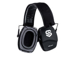 Shellshock Protection Eyes & Ears Combo Protective Ear Muffs 23dB Black EYE-EAR-COMBO-CLEAR