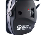 Shellshock Protection Premium Eye & Ear Combo Protective Ear Muffs 22 dB Black EYE-EAR-PREMIUM-SWITCH