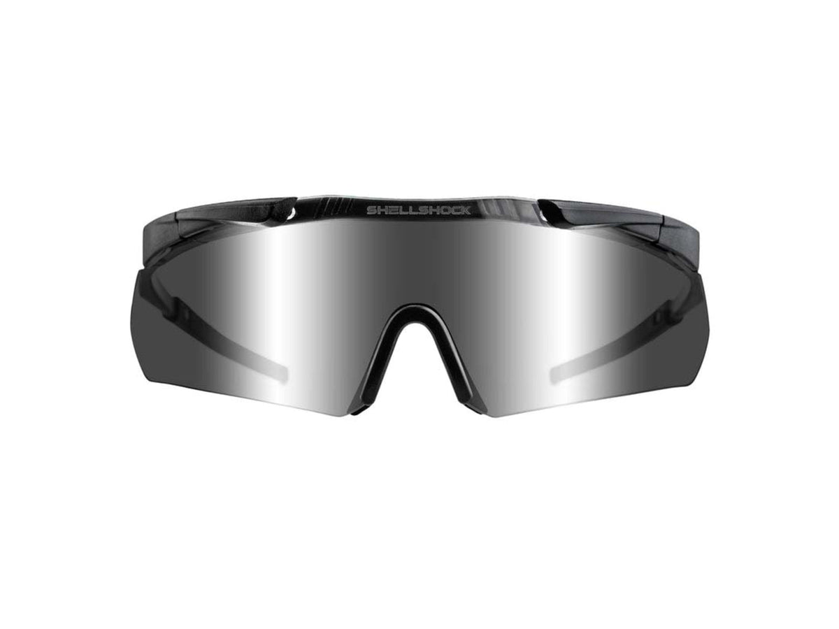Shellshock Protection Switch Z87+ Ballistic Sunglasses - Changeable Lens Black EYE-SWITCH