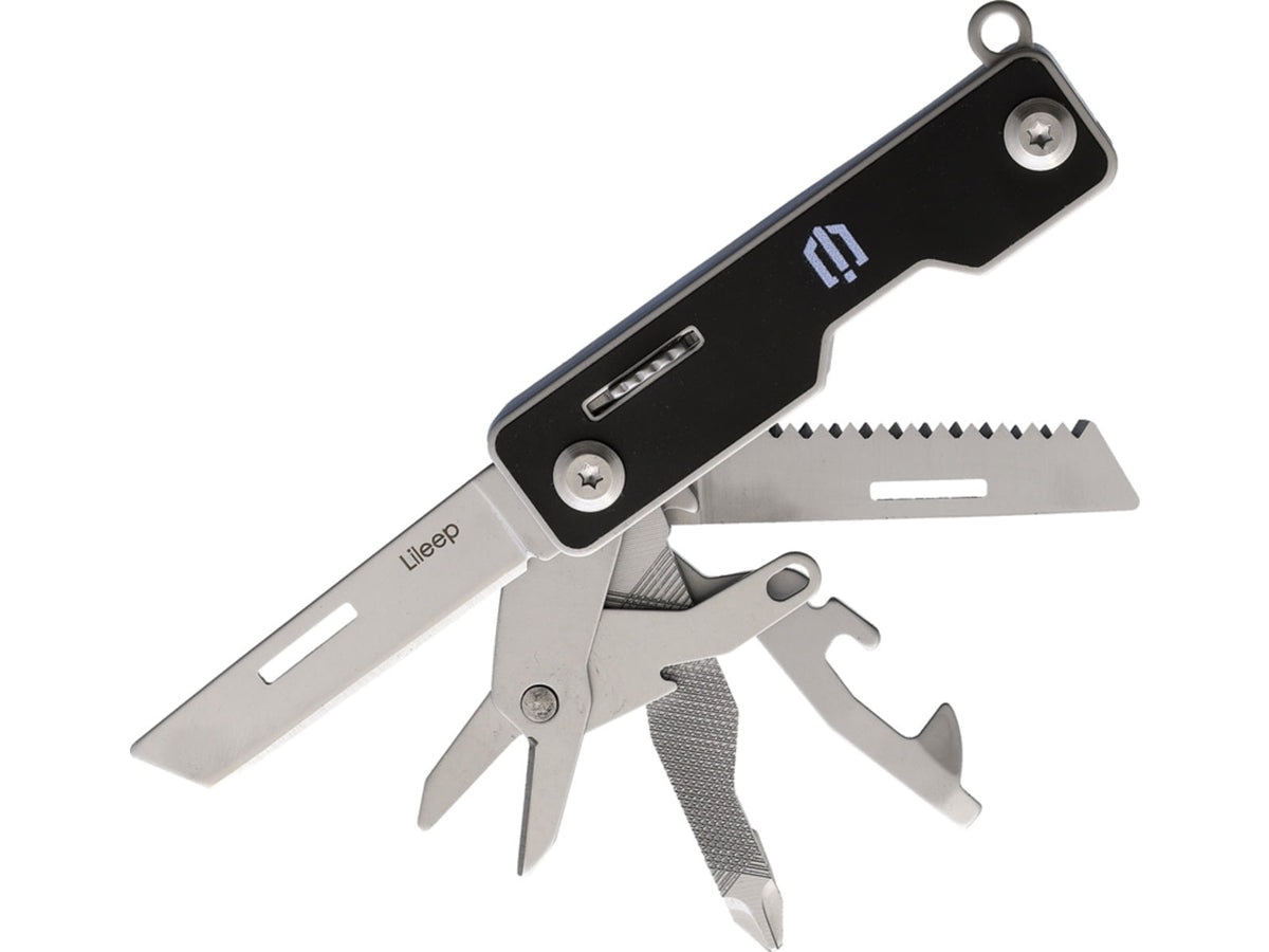 Shieldon Multi Tool 3.25in Closed Black ABS Handle AK01