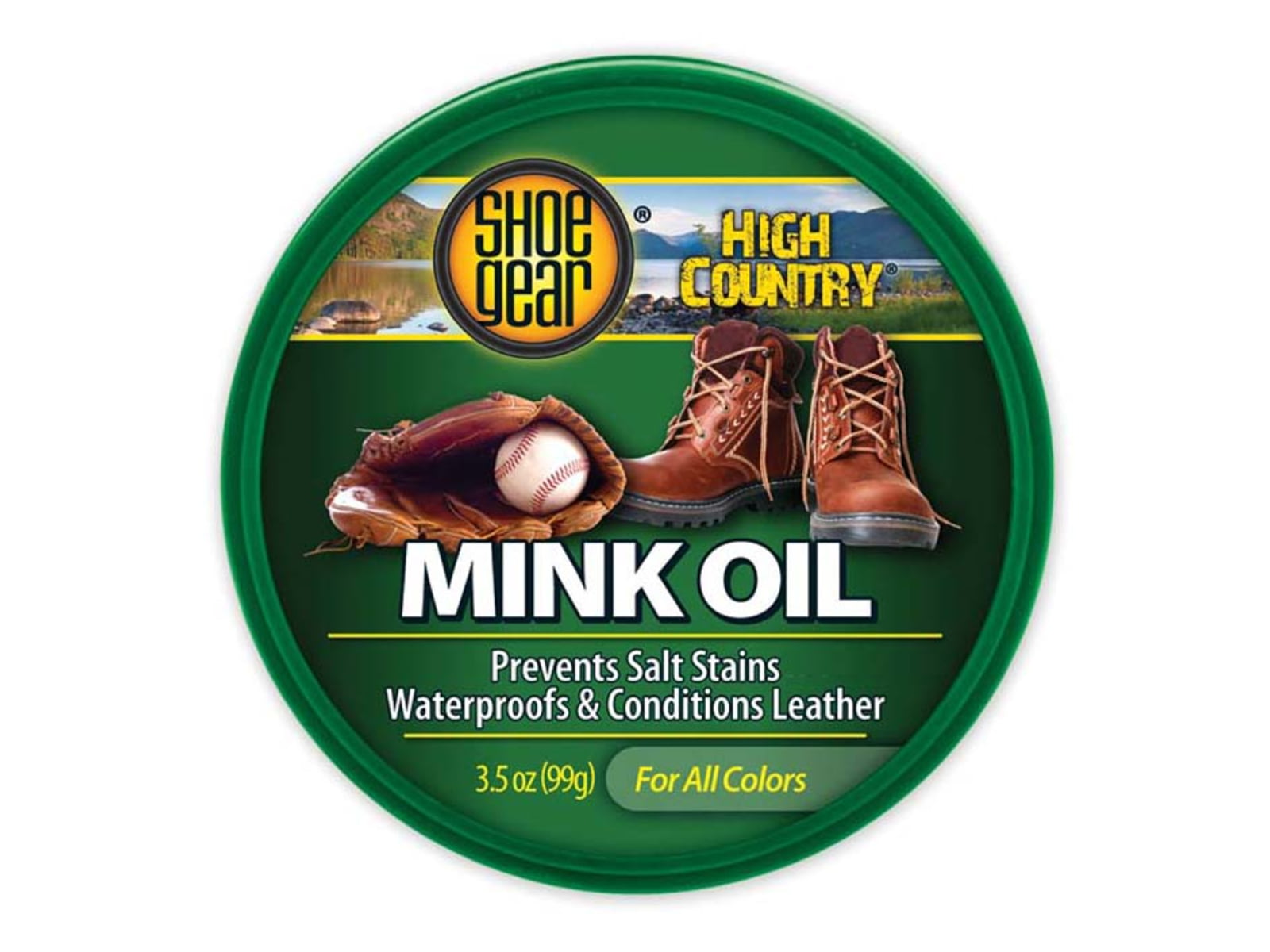Shoe Gear High Country Mink Oil 3.5 Oz