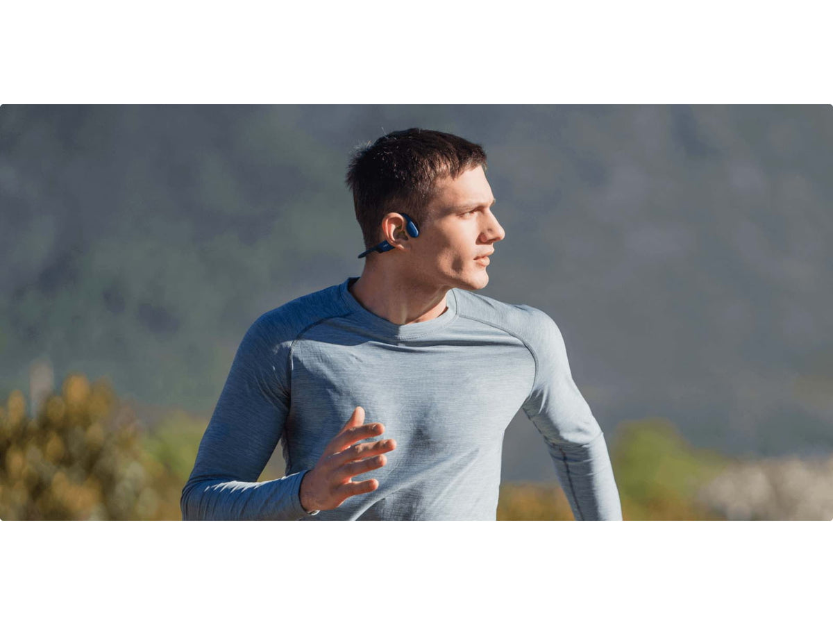 Shokz Openrun Bone Conduction Open-Ear Endurance Headphones