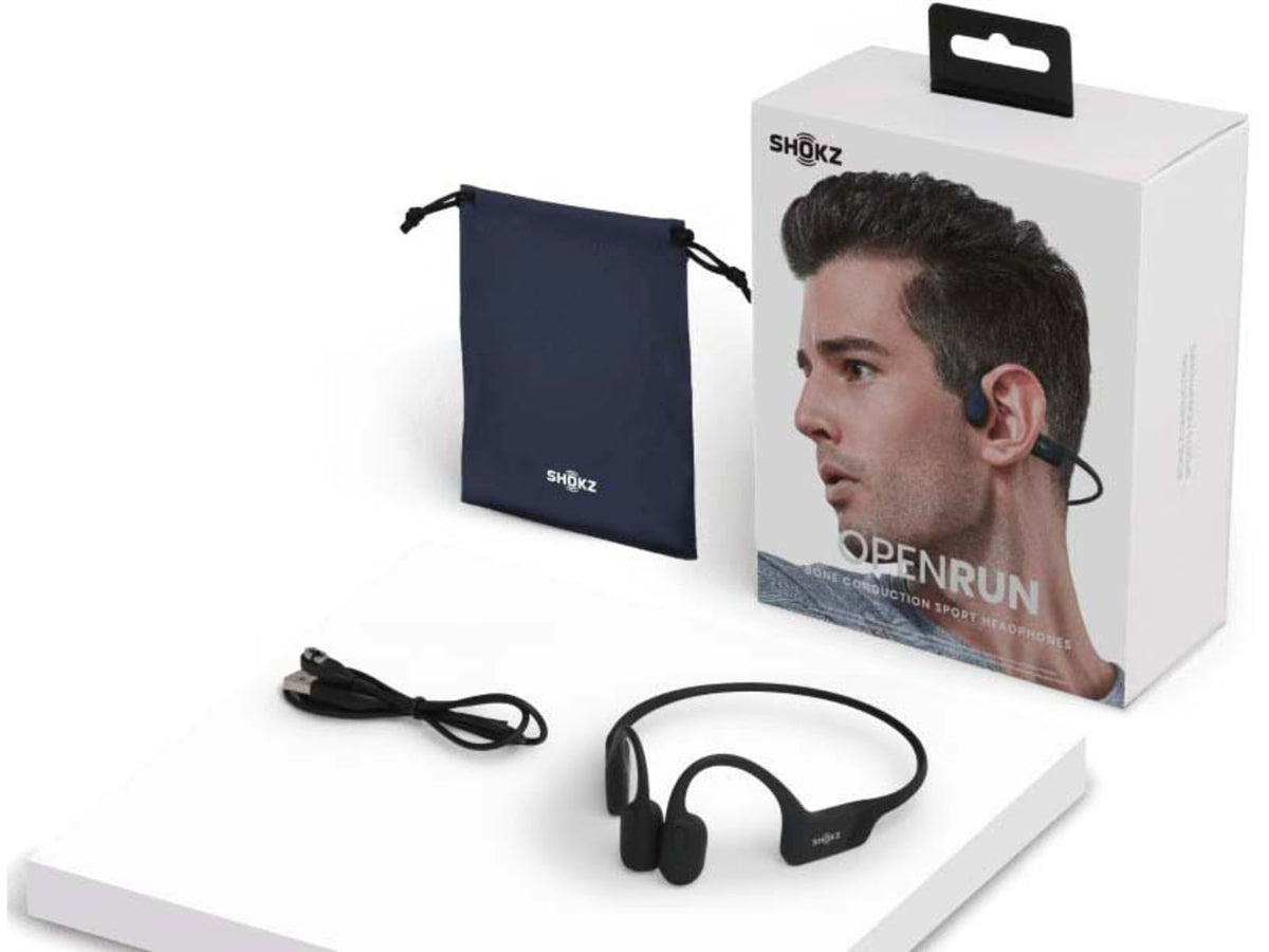Shokz Openrun Bone Conduction Open-Ear Endurance Headphones