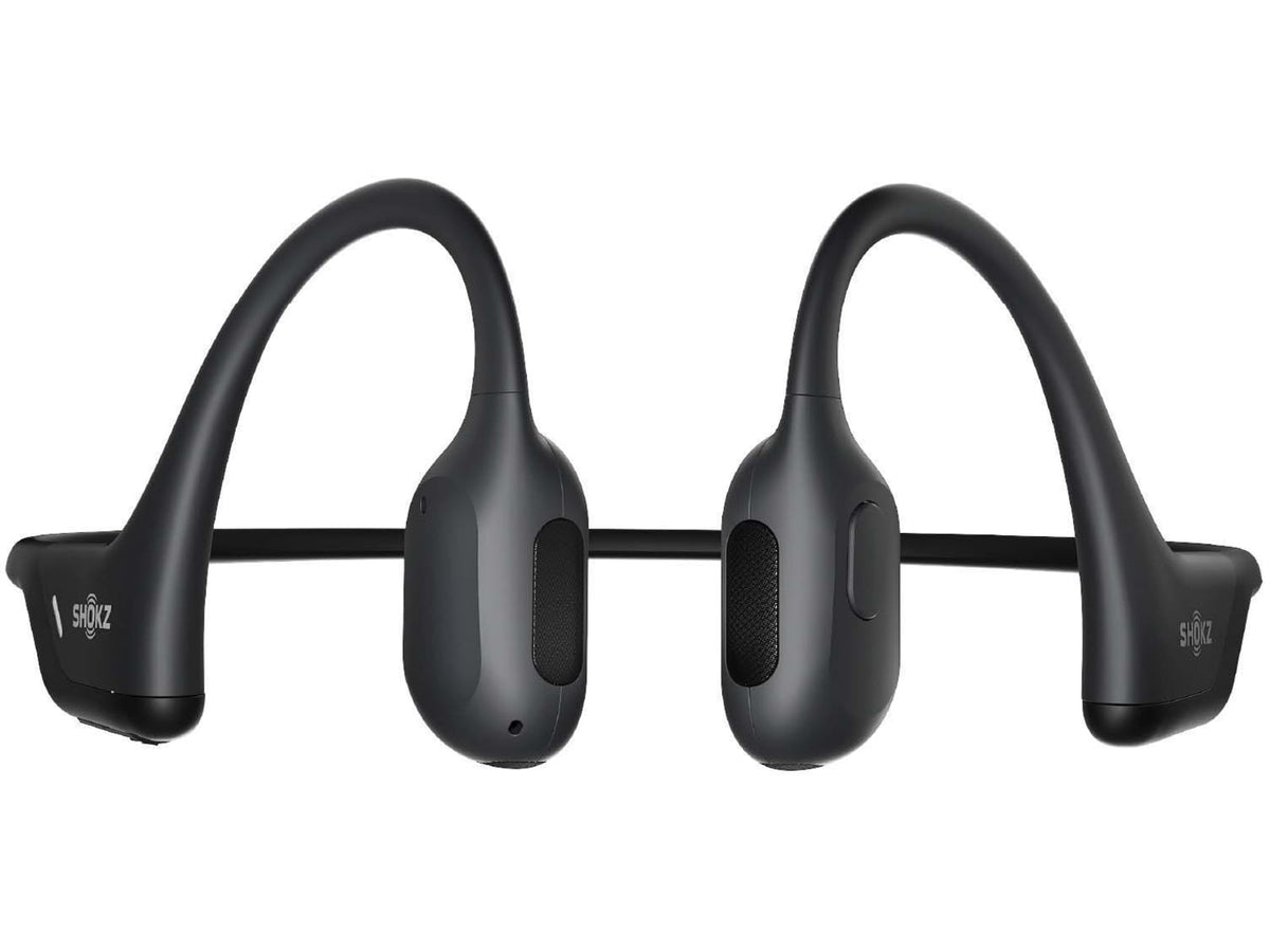 Shokz Openrun Pro Premium Bone Conduction Open-Ear Sport Headphones Black