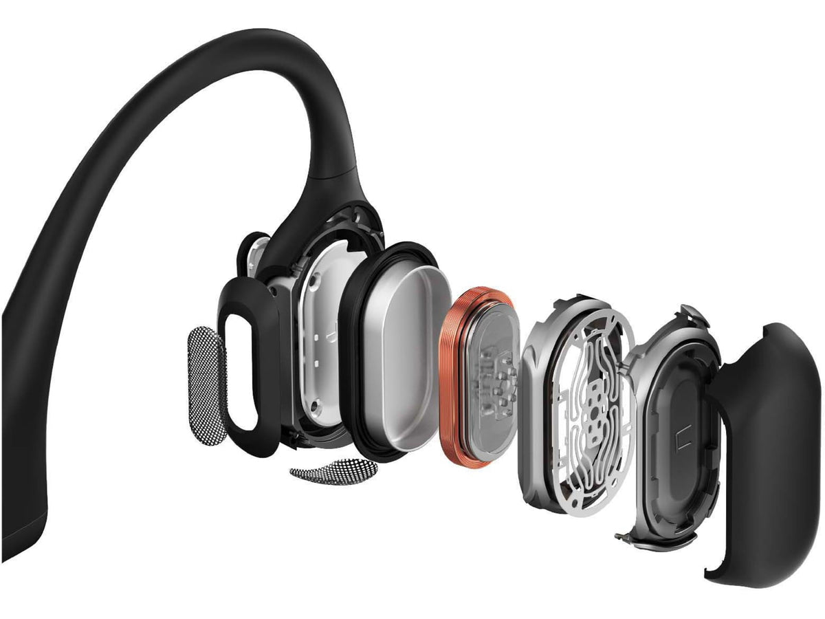 Shokz Openrun Pro Premium Bone Conduction Open-Ear Sport Headphones Black