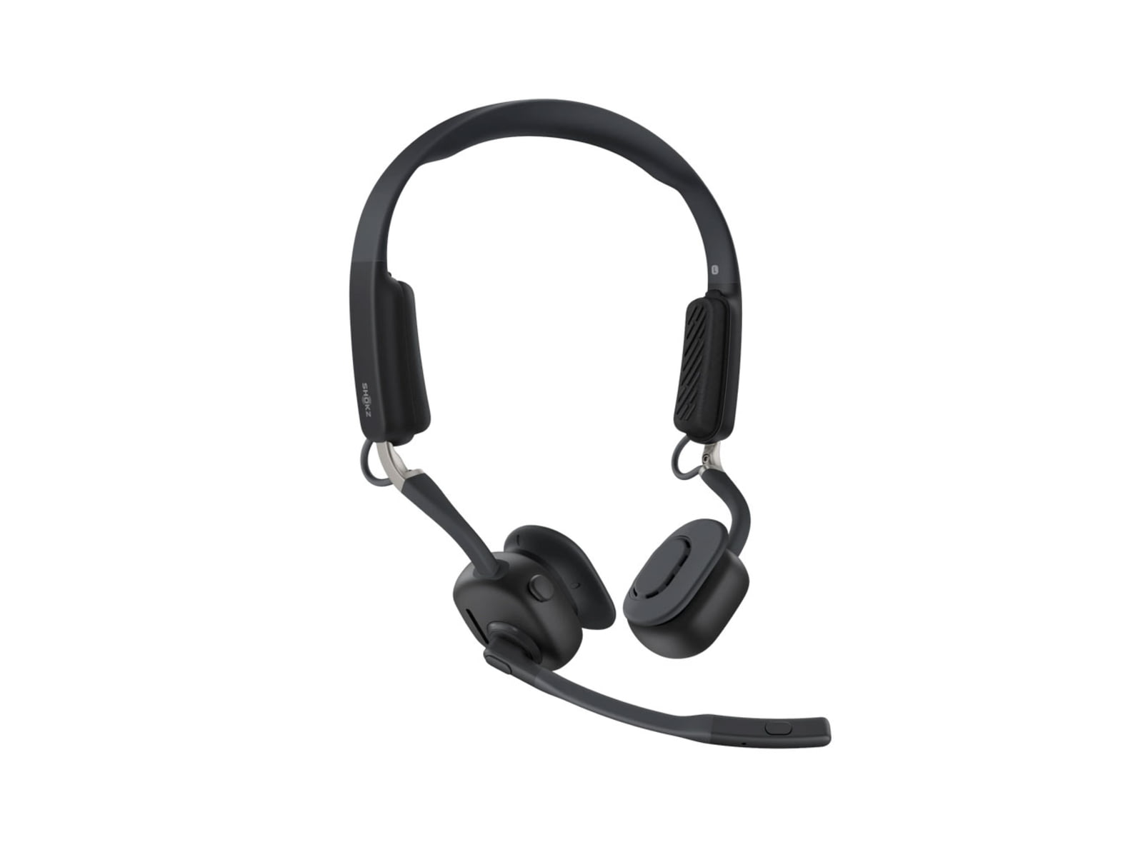 USED Shokz OpenMeet Open-Ear Headphones Black