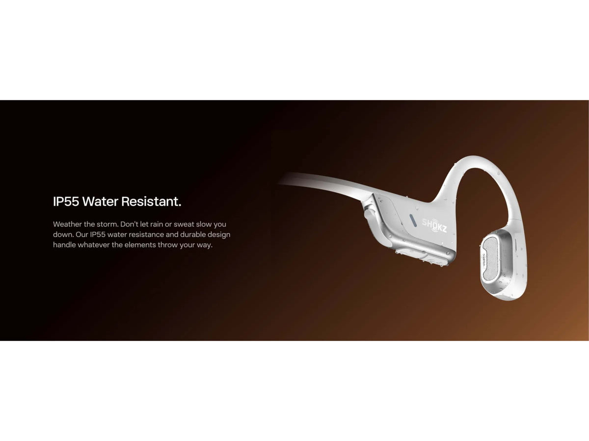 Shokz OpenRun Pro 2 Open-Ear Headphones Silver S820-ST-SR-US-326