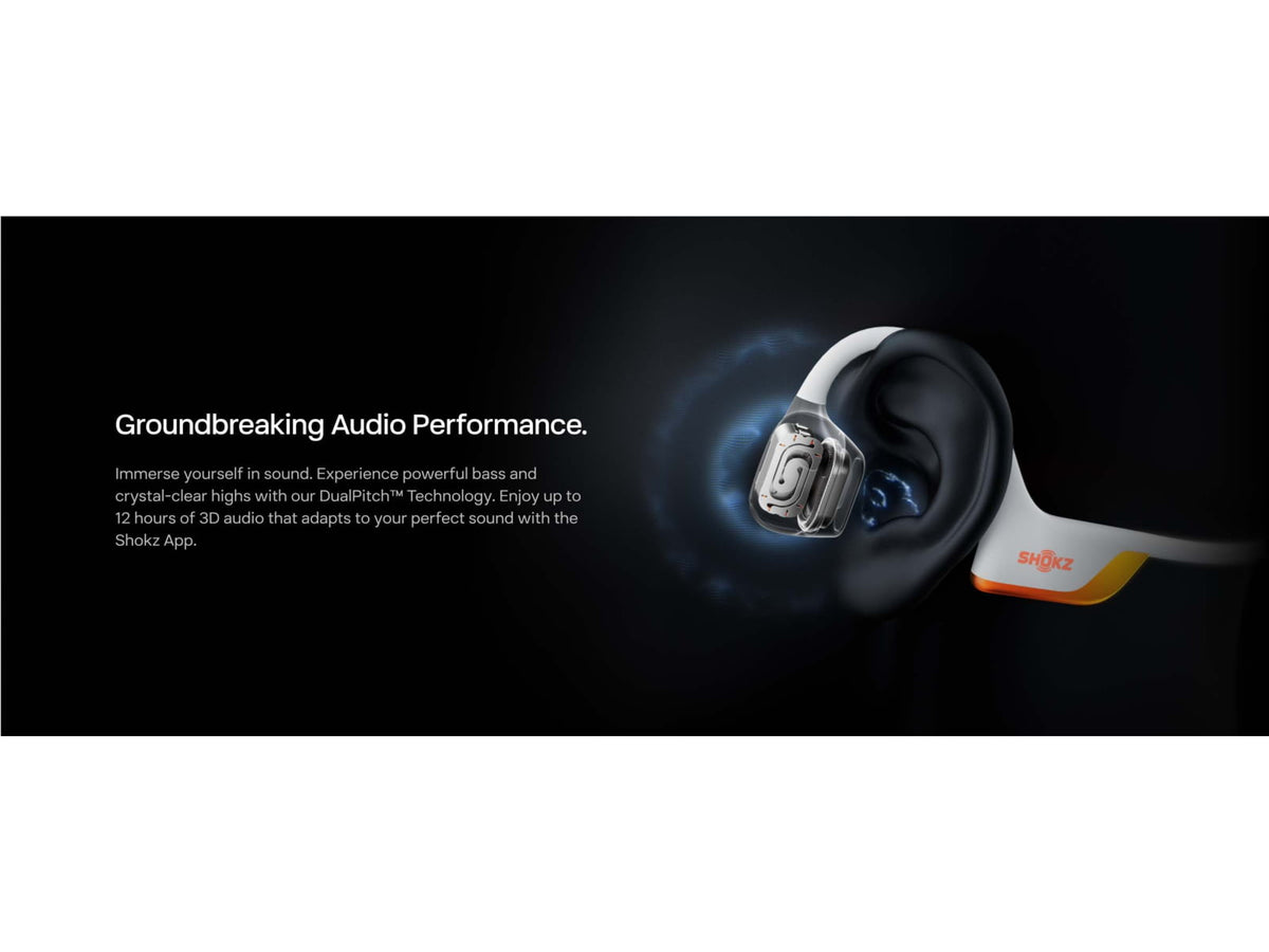 Shokz OpenRun Pro 2 Open-Ear Headphones Silver S820-ST-SR-US-326