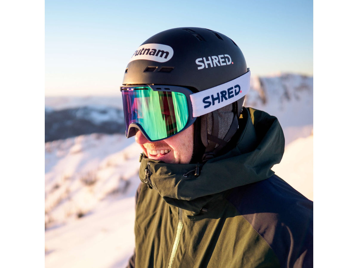 SHRED. Totality Noshock Helmet Black Small HETTNJ11S