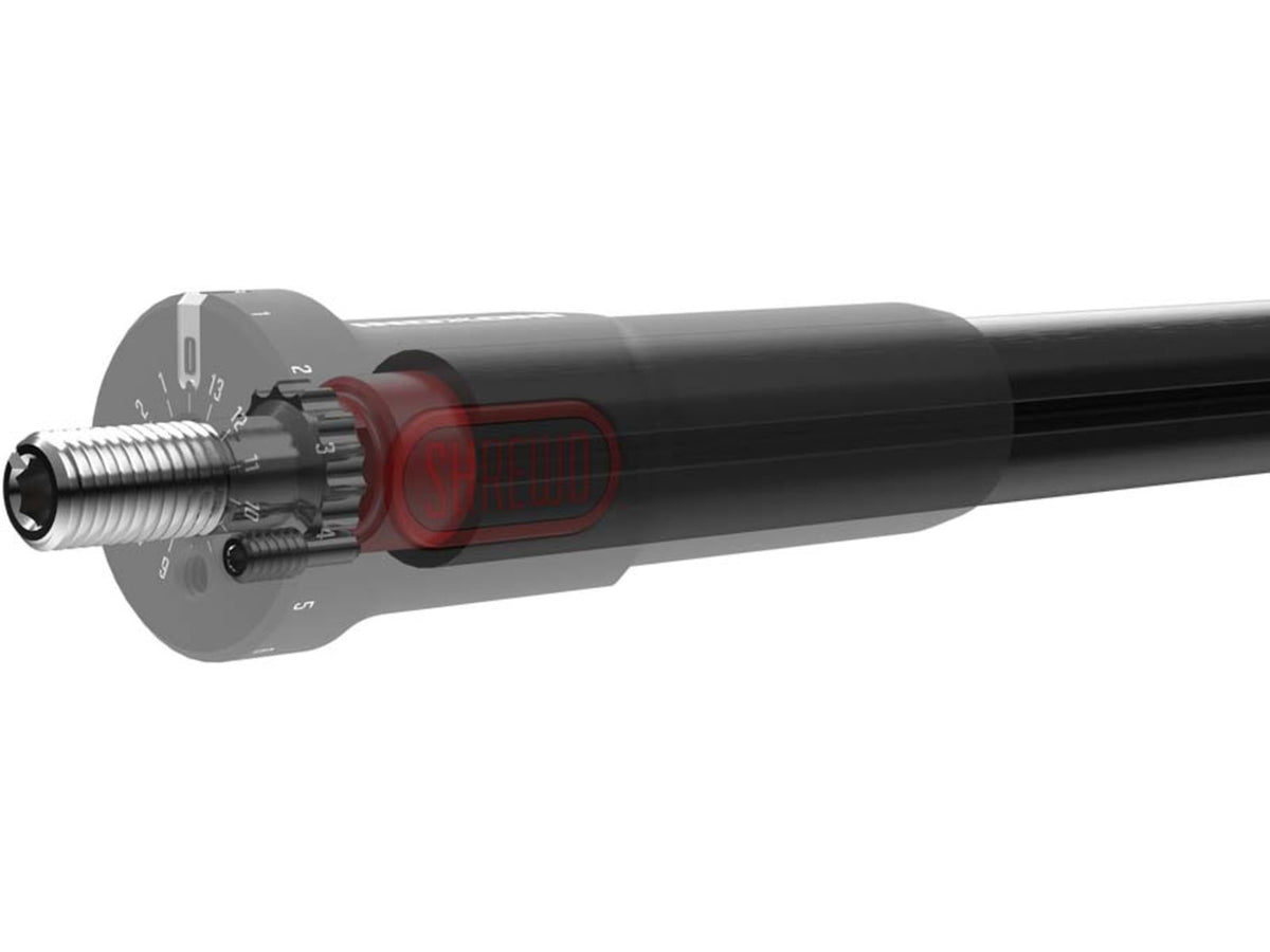 Shrewd INDX Lite Series Stabilizer Matte Black .625 OD 8 in. 1502988