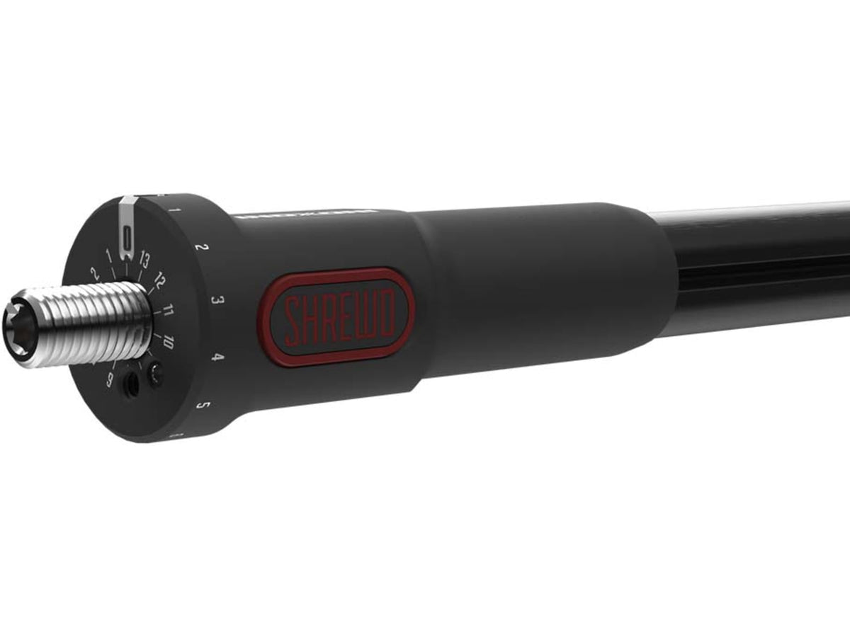 Shrewd INDX Lite Series Stabilizer Matte Black .625 OD 8 in. 1502988