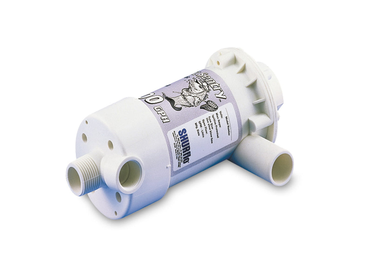 SHURFLO SENTRY 1100 Magnetic Drive Livewell Pump BAIT 1700-021-030