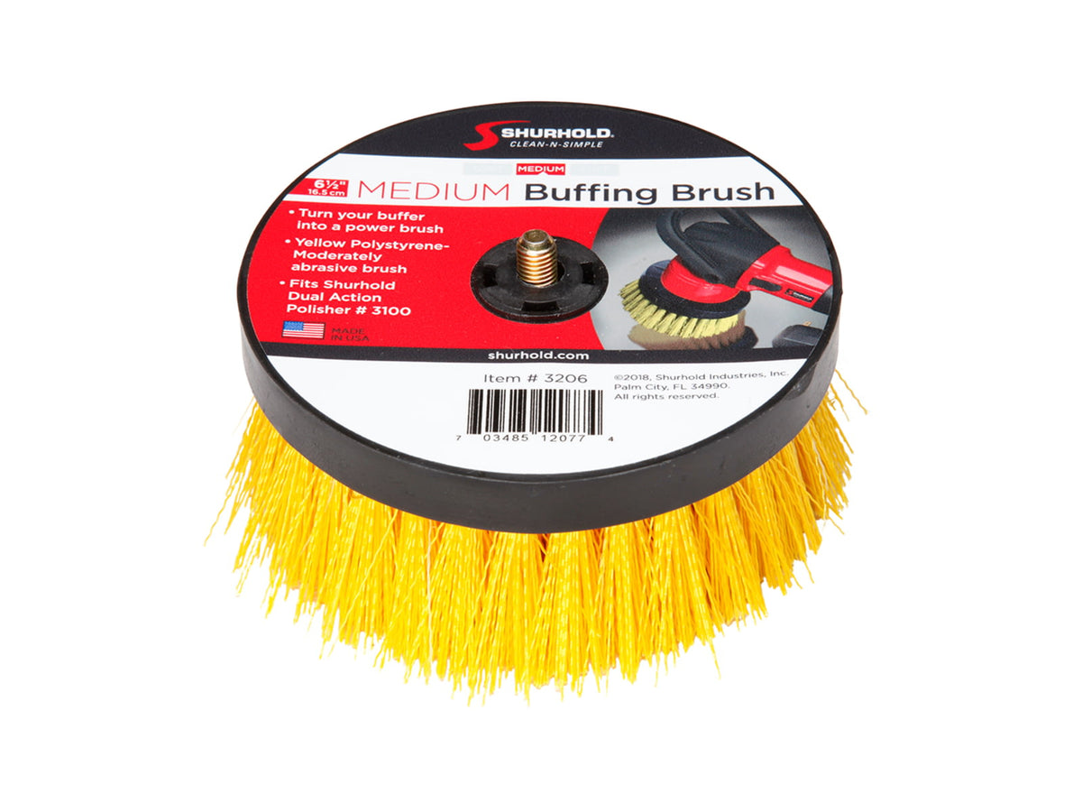 Shurhold Medium Brush f/Dual Action Polisher 6-1/2" 3206
