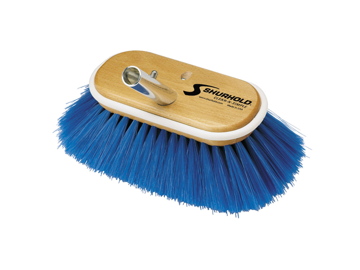 Shurhold Nylon Extra Soft Bristles Deck Brush 6" 970