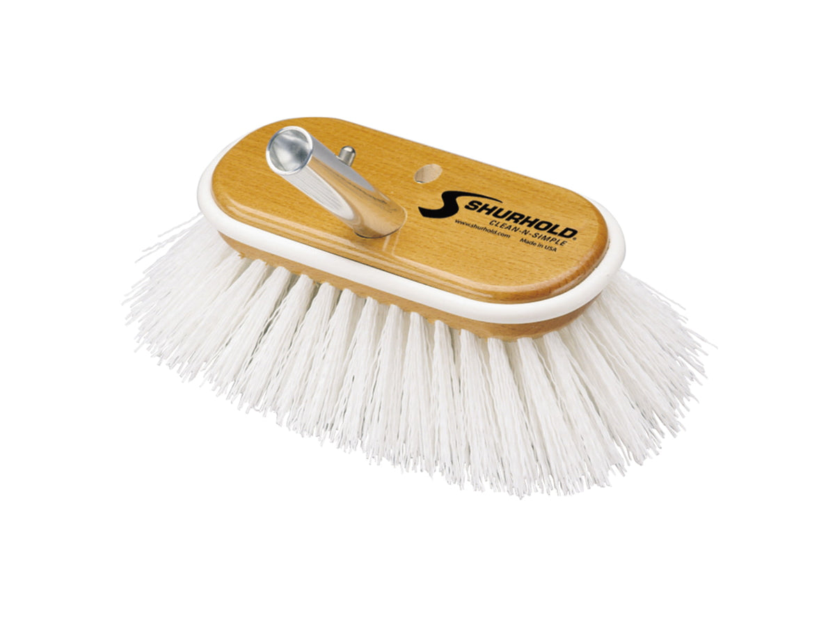 Shurhold Polypropylene Stiff Bristle Deck Brush 6" 950