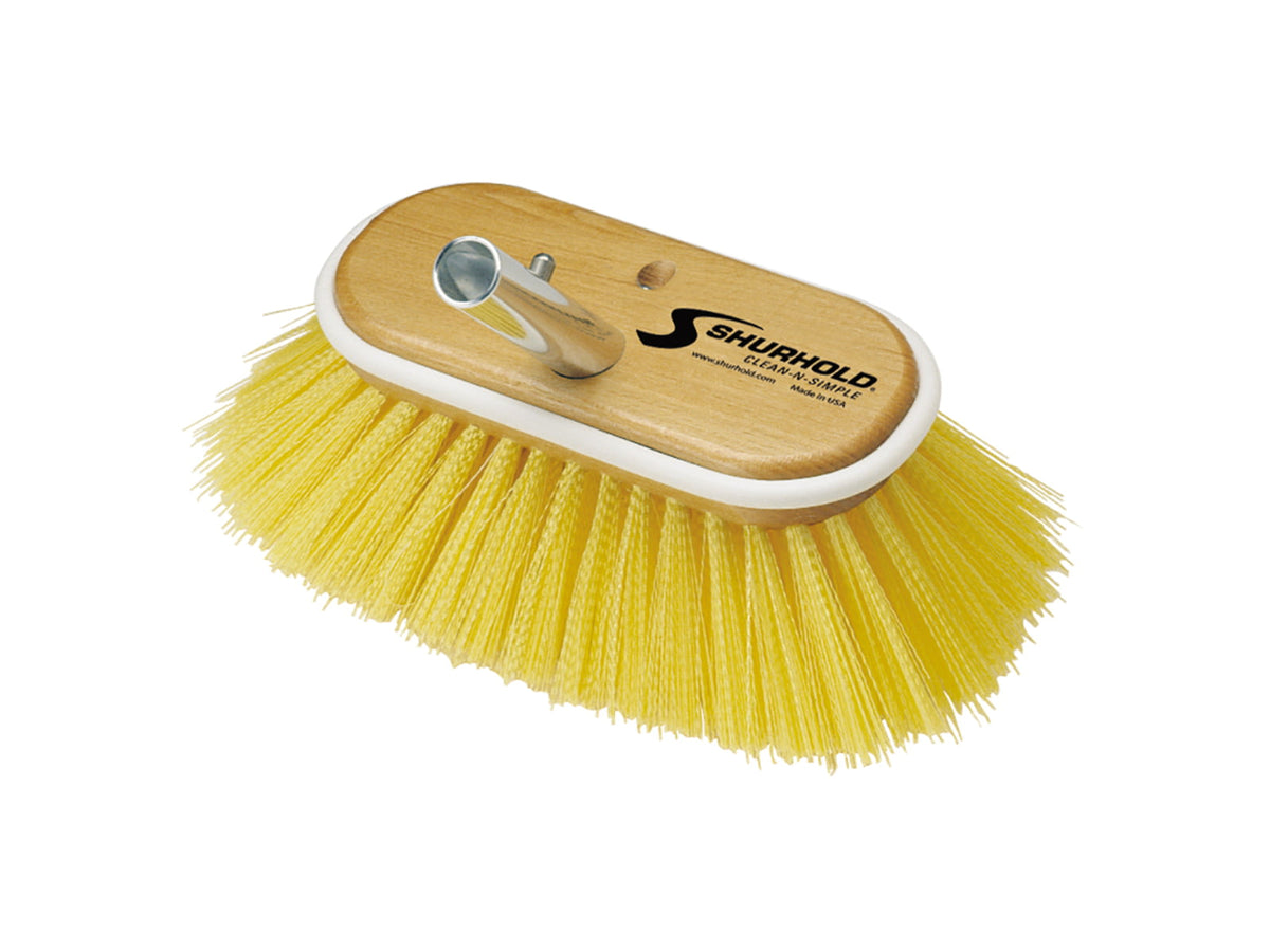 Shurhold Polystyrene Medium Bristle Deck Brush 6" 955