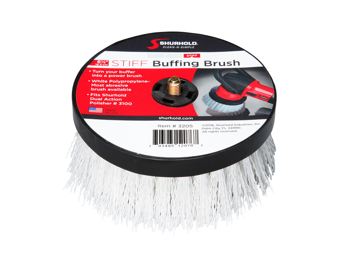 Shurhold Stiff Brush f/Dual Action Polisher 6-1/2" 3205