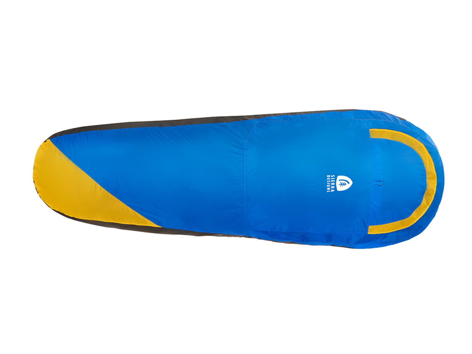 Sierra Designs Backcountry Bivy Sleeping Bag Blue/Yellow Regular