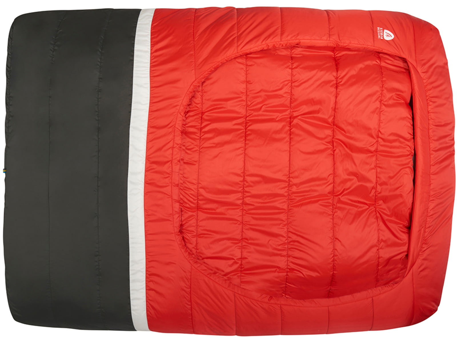 Sierra Designs Frontcountry Bed 20F Degrees Sleeping Bags Red/Grey Queen