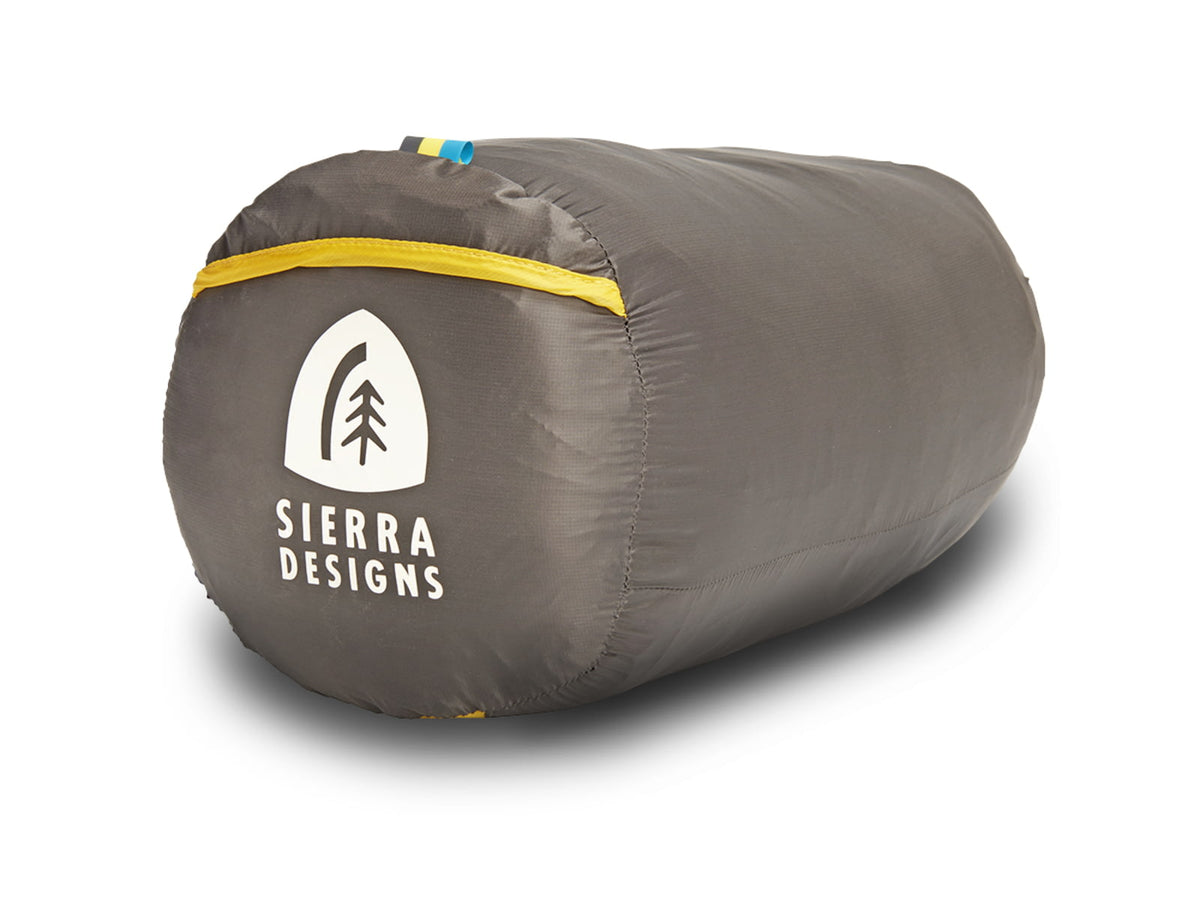 Sierra Designs Nitro UL 35 Sleeping Bag 800 Dridown-Blue/Yellow/Peat-Long