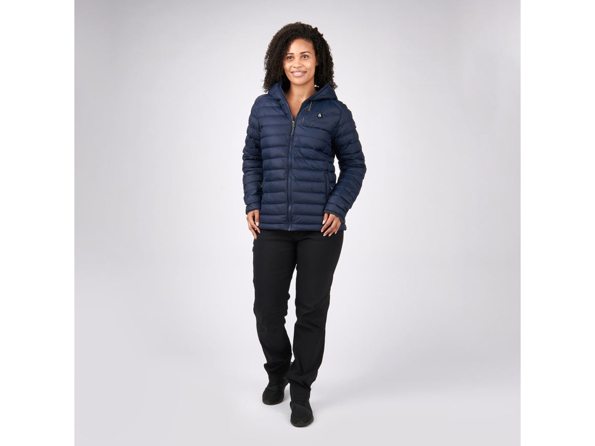 Sierra Designs Whitney Down Hoodie - Women's Midnight Navy Extra