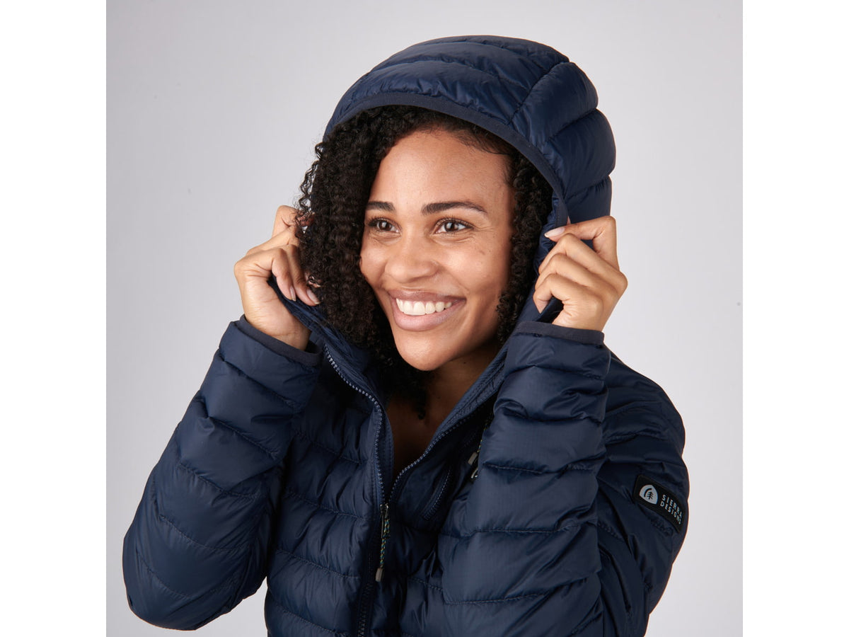 Sierra Designs Whitney Down Hoodie - Women's Midnight Navy Extra