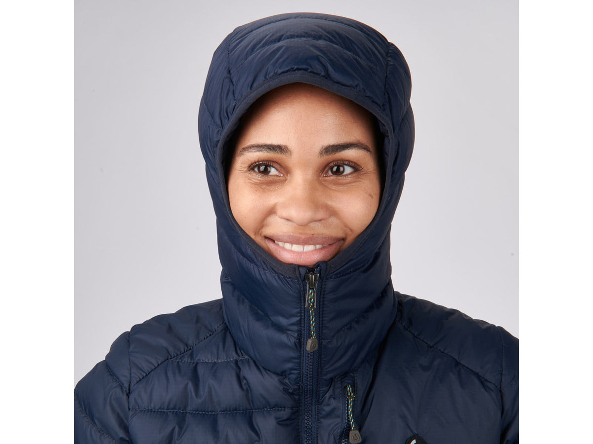 Sierra Designs Whitney Down Hoodie - Women's Midnight Navy Extra