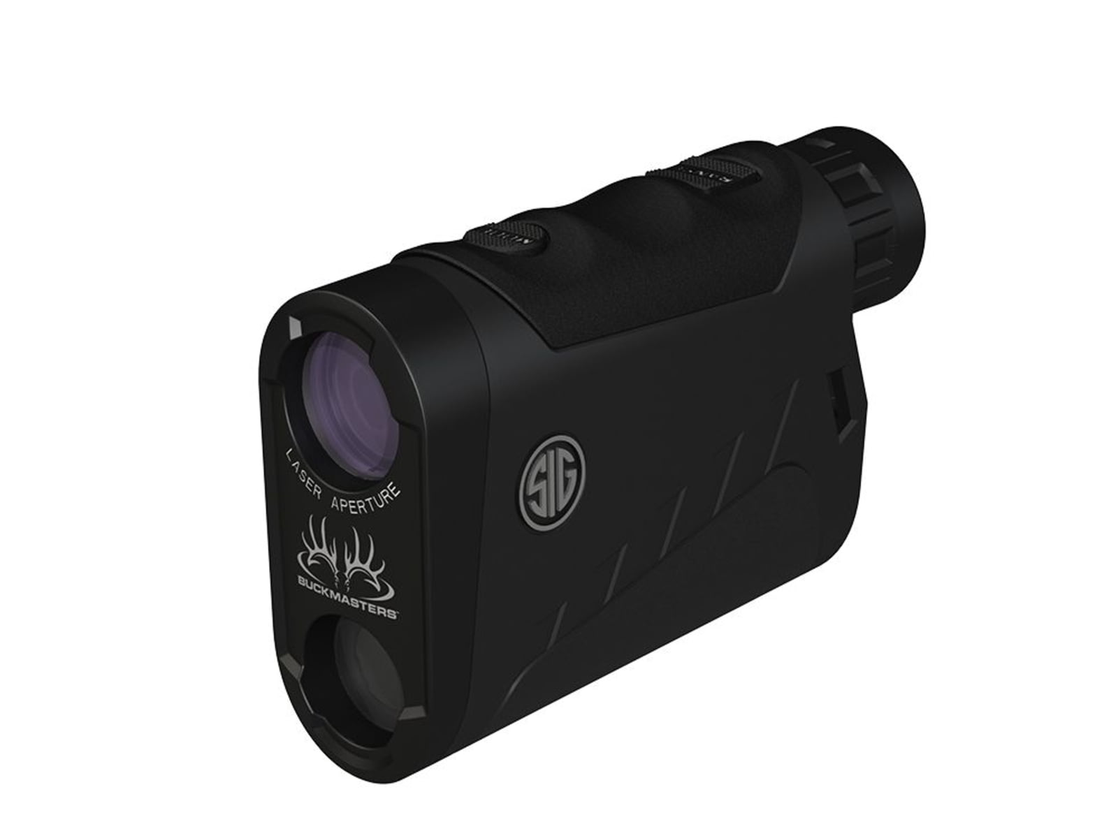SIG SAUER Buckmasters 6x22mm Laser Rangefinder 1500 Red Illuminated Display Black Small