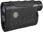 SIG SAUER Buckmasters 6x22mm Laser Rangefinder 1500 Red Illuminated Display Black Small