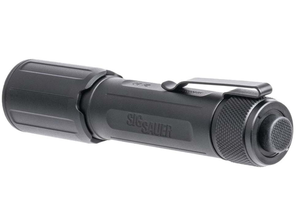 SIG SAUER FOXTROT-EDC Full-Size Rechargeable Flashlight 1350 Lumens Black