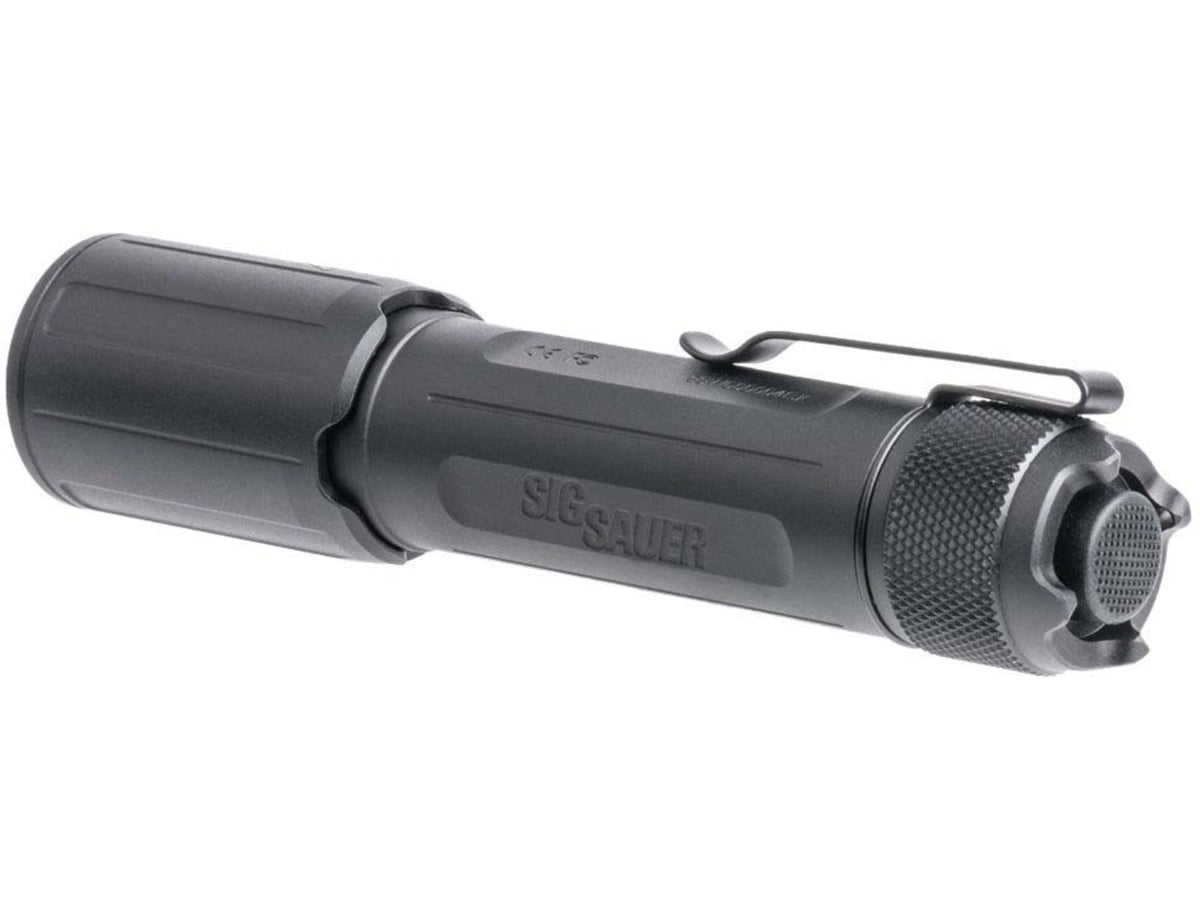 SIG SAUER FOXTROT-EDC Full-Size Rechargeable Flashlight 1350 Lumens Black