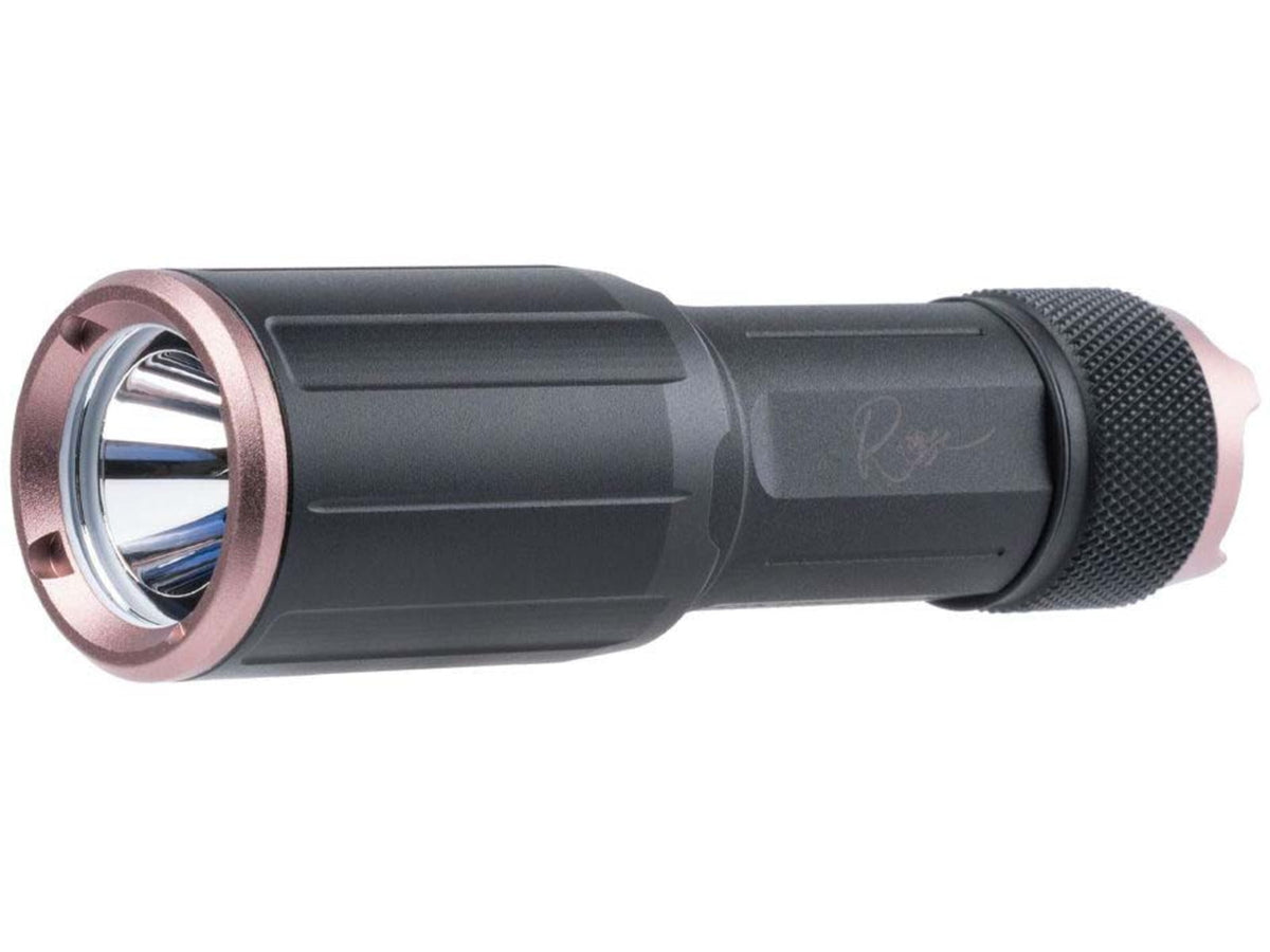 SIG SAUER Foxtrot-EDC ROSE Compact Flashlight 18350 Lithium-Ion 1350 Lumens Black/Rose Gold