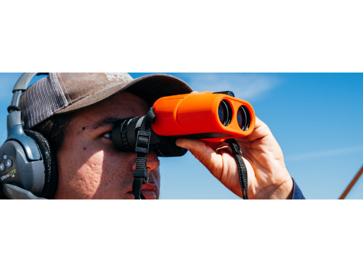 SIG SAUER Zulu6 HDX OIS 10x30mm Schmidt-Pechan Prism Marine Binocular Orange