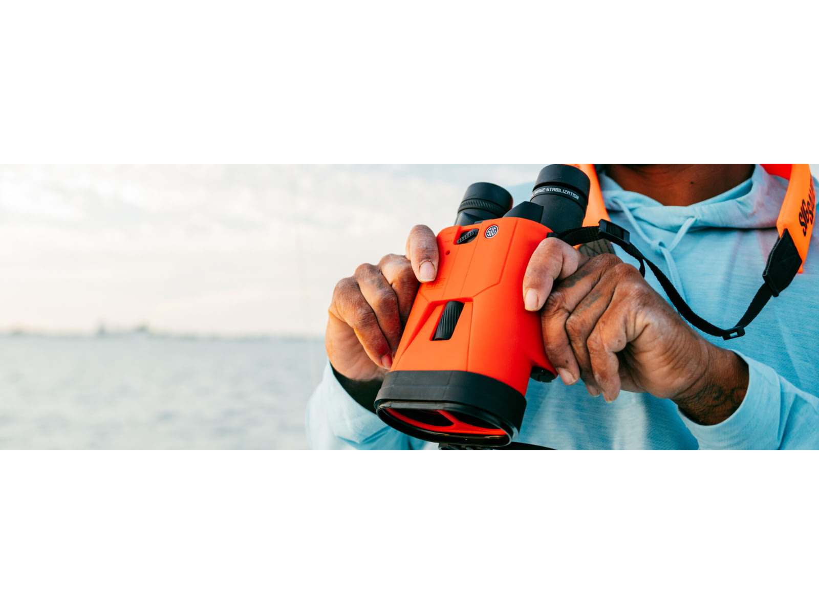 SIG SAUER Zulu6 HDX Pro OIS 18x50mm Schmidt-Pechan Prism Marine Binocular Orange