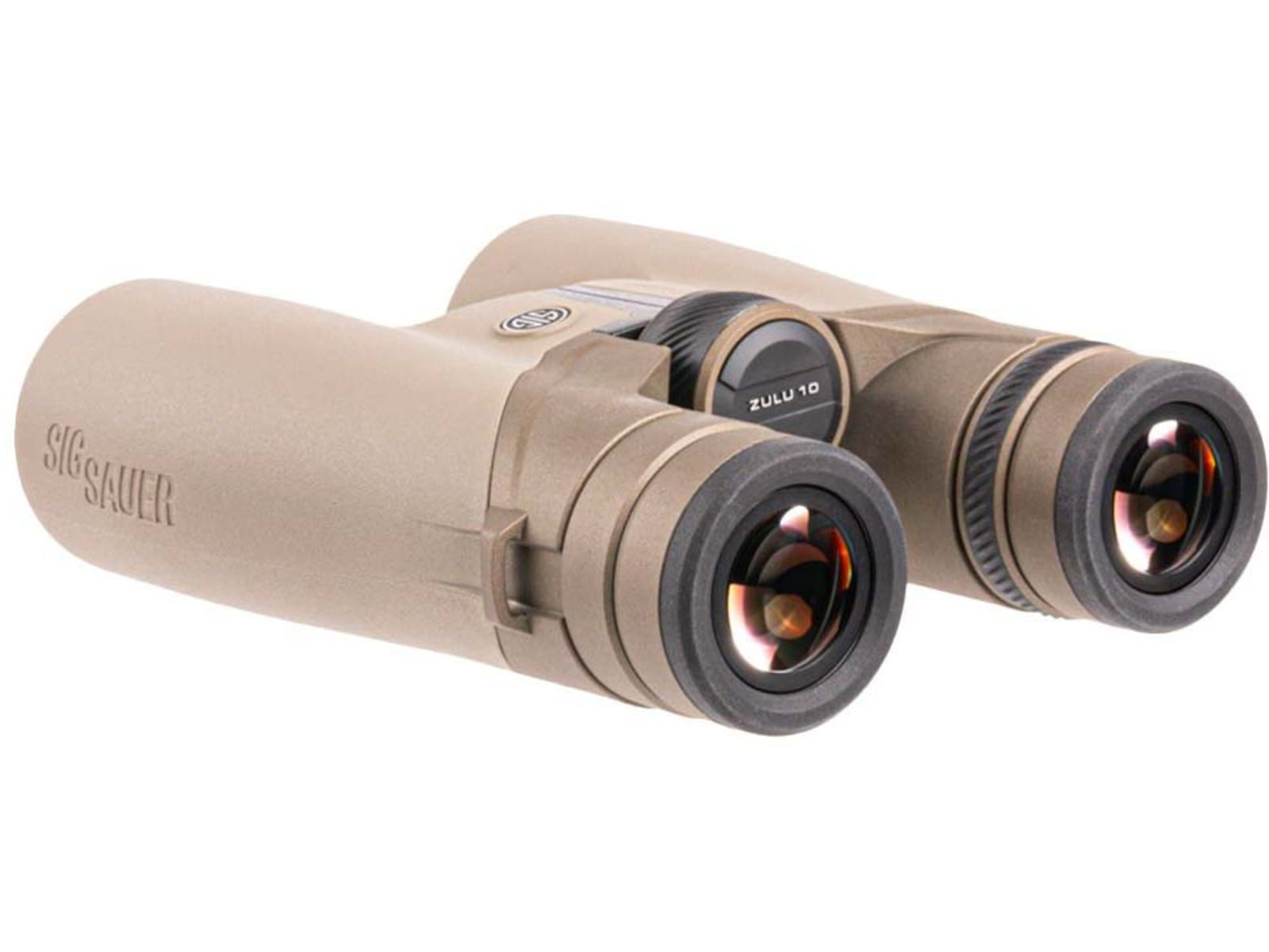 Sig Sauer Electro-Optics SOZ10002 Zulu10 HDX 10x50mm HDX Abbe-Koenig Prism Coyote Aluminum w/Rubber Armor