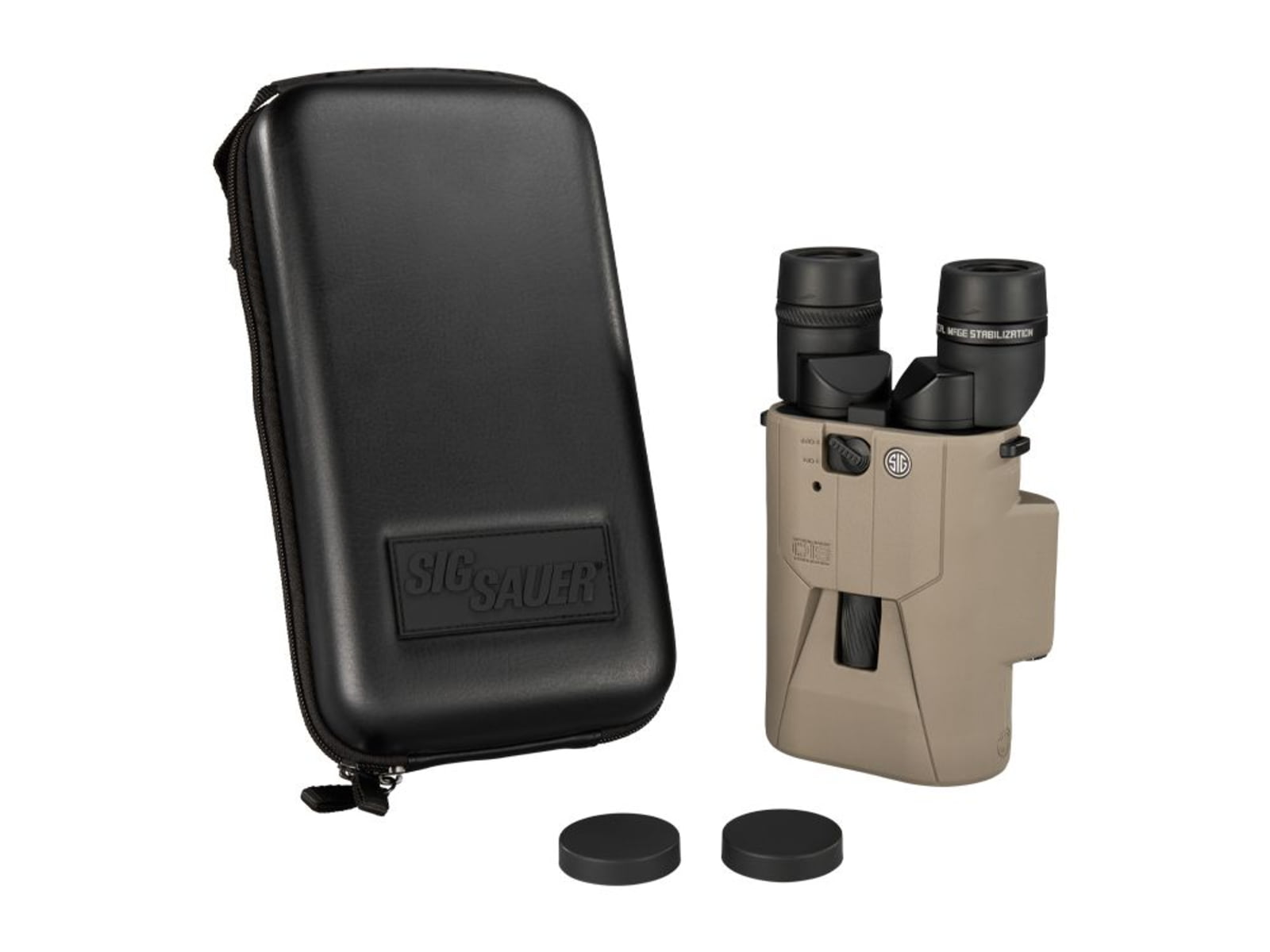SIG SAUER ZULU6-HDX 18x50mm Schmidt-Pechan Prism PRO Image Stabilized Binocular FDE
