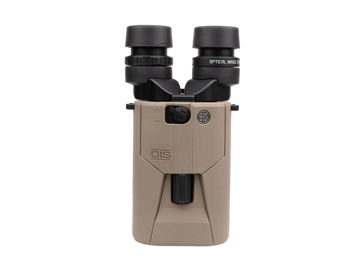 SIG SAUER ZULU6 HDX OIS 20x42mm Schmidt-Pechan Prism Binocular FDE
