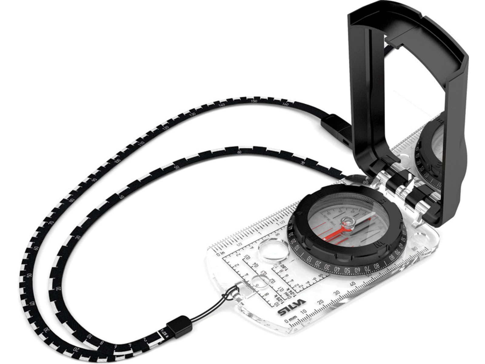 Silva Ranger 2.0 Quad Compass 2.4" x 4.3" x 0.8" 544928