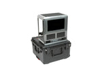 SKB Cases Seres Case Wth Removeable 10U Alumnum Shallow Rack Cage Tsa Locks Wheels 3I-22221210U