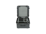 SKB Cases Seres Case Wth Removeable 10U Alumnum Shallow Rack Cage Tsa Locks Wheels 3I-22221210U
