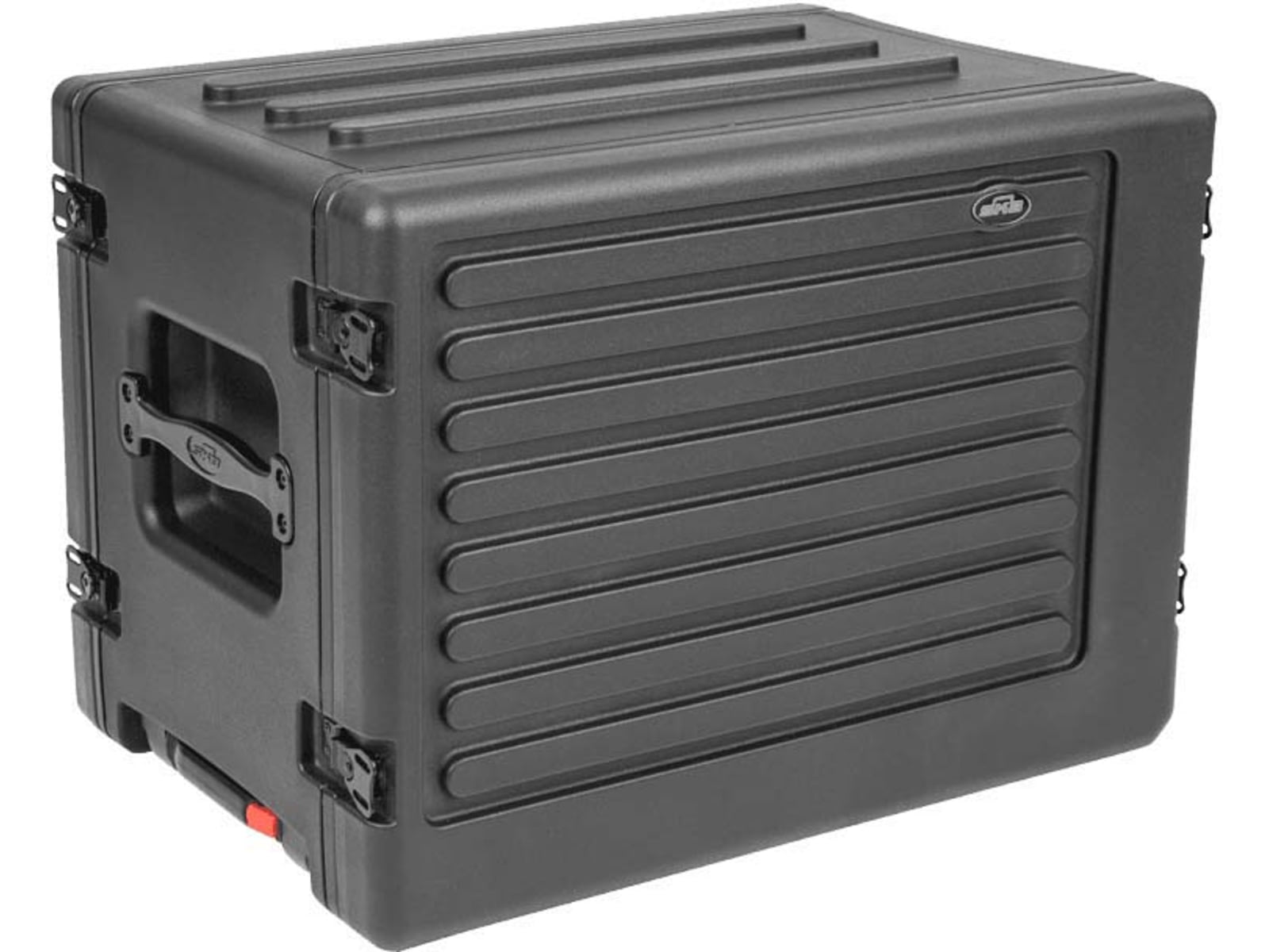 SKB Cases 8U Shallow Roto Rack w/ wheels and handle
