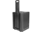 SKB Cases 8U Shallow Roto Rack w/ wheels and handle